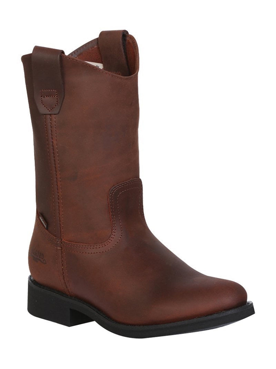 Establo Men’s Work Boot - Nobuck Canela Lace-Up 91204 main image 0