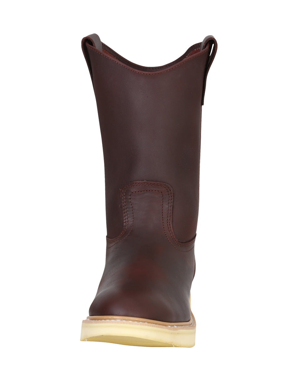 Establo Men’s Work Boot Grasso Leather
 - Shedron 318