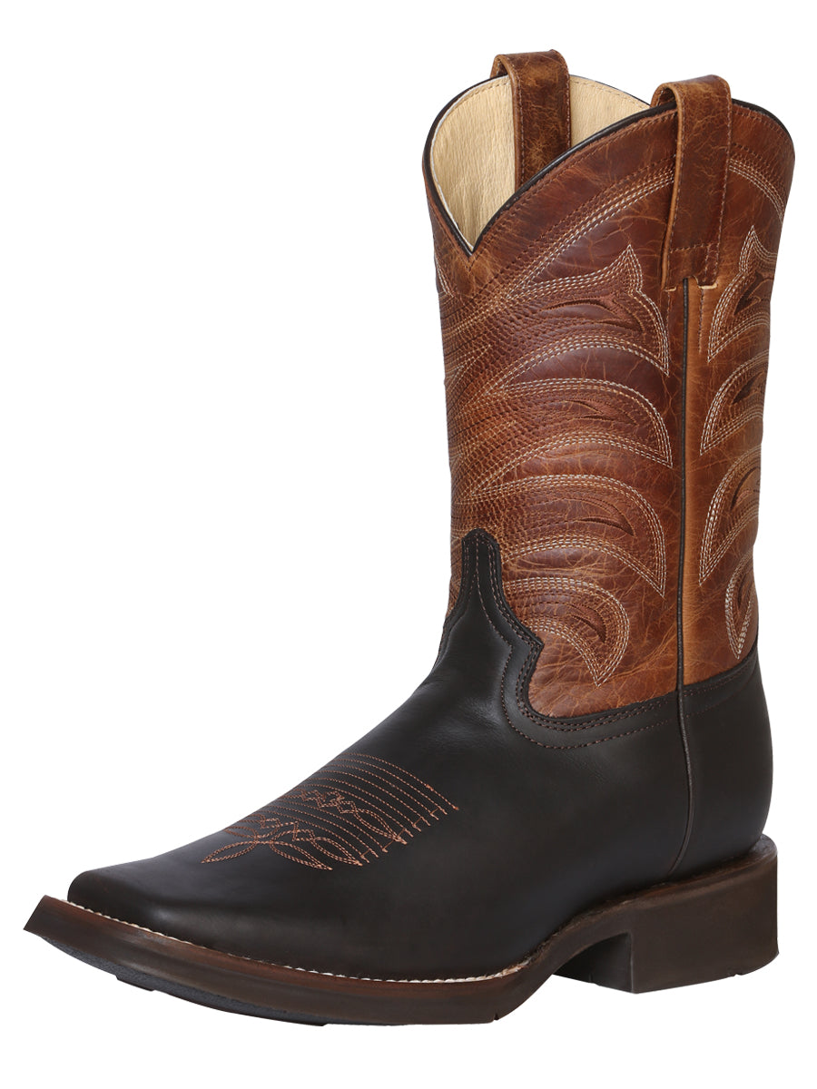 El General Rodeo - Printed Alligator leather boots - Black 44671 main image 1