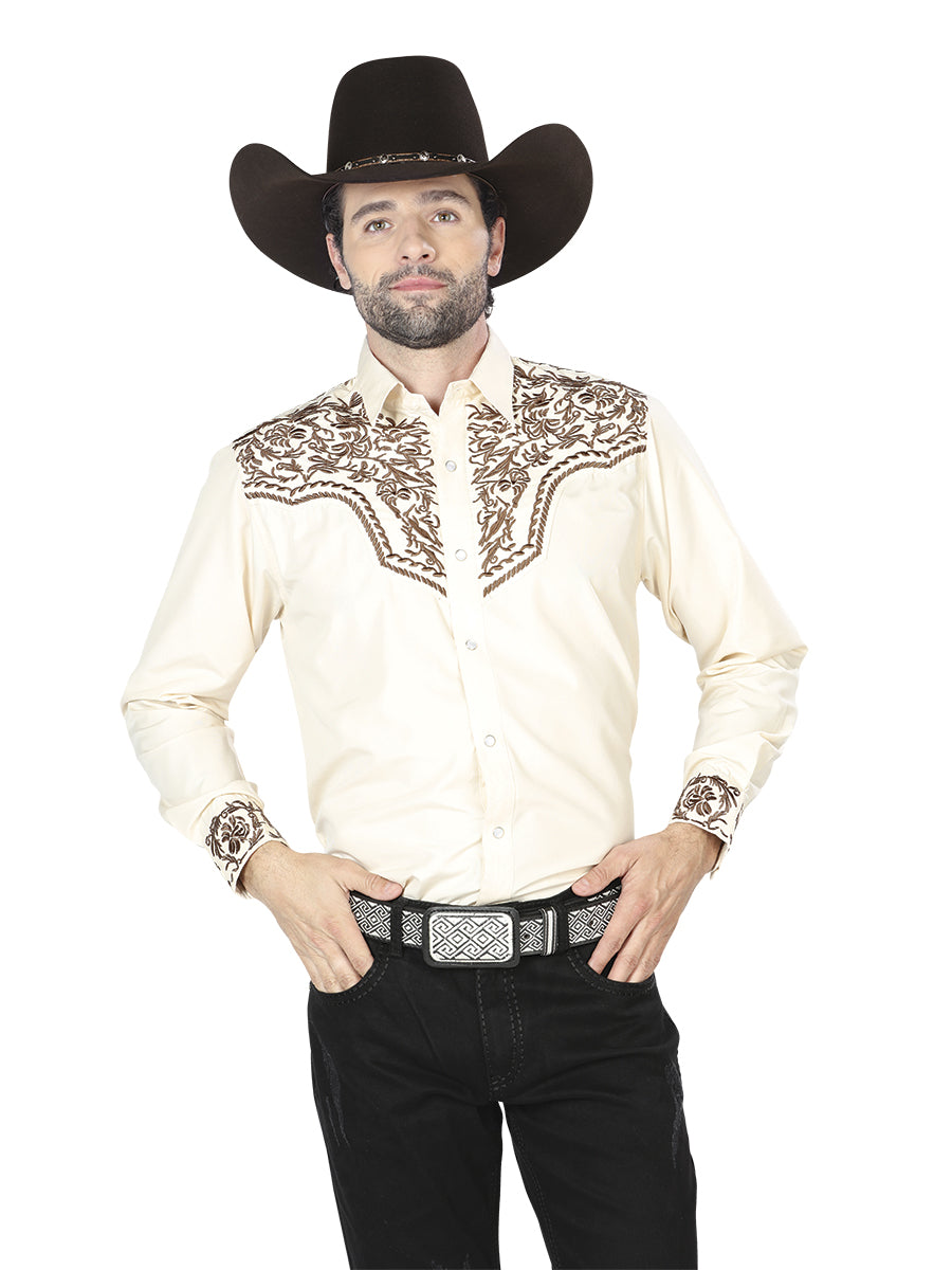 El General - Casual Long Sleeve Shirt - Black 44475