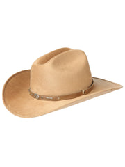 El General Suede Western Kids Hat Camel 44245