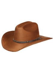 El General Suede Western Hat Tabacco 44257