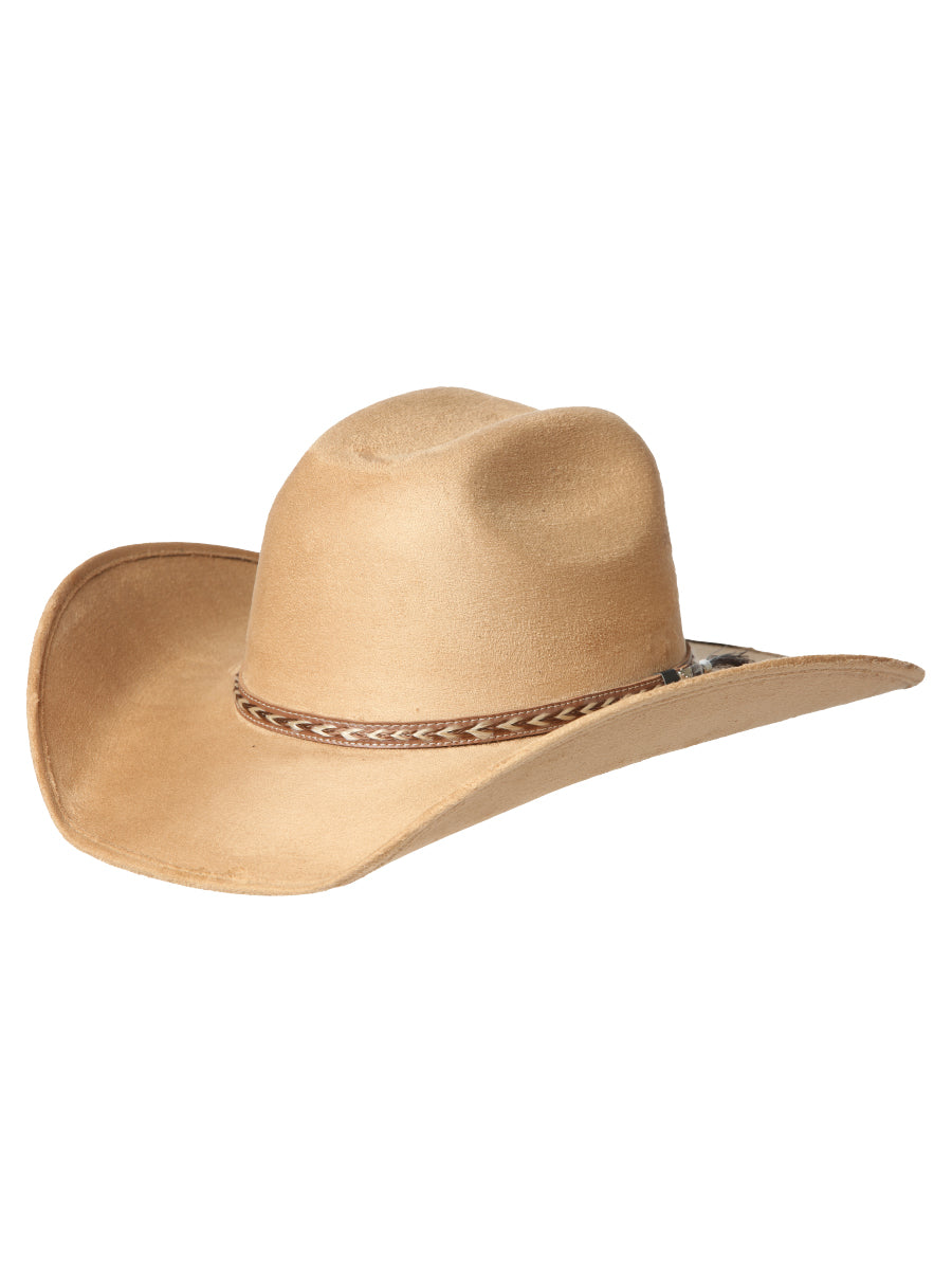 El General Suede Western Hat  Camel 44261