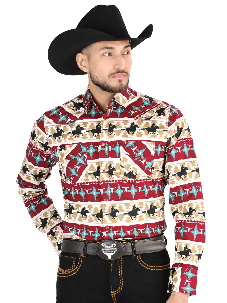 El General Western Shirt - Black 44462