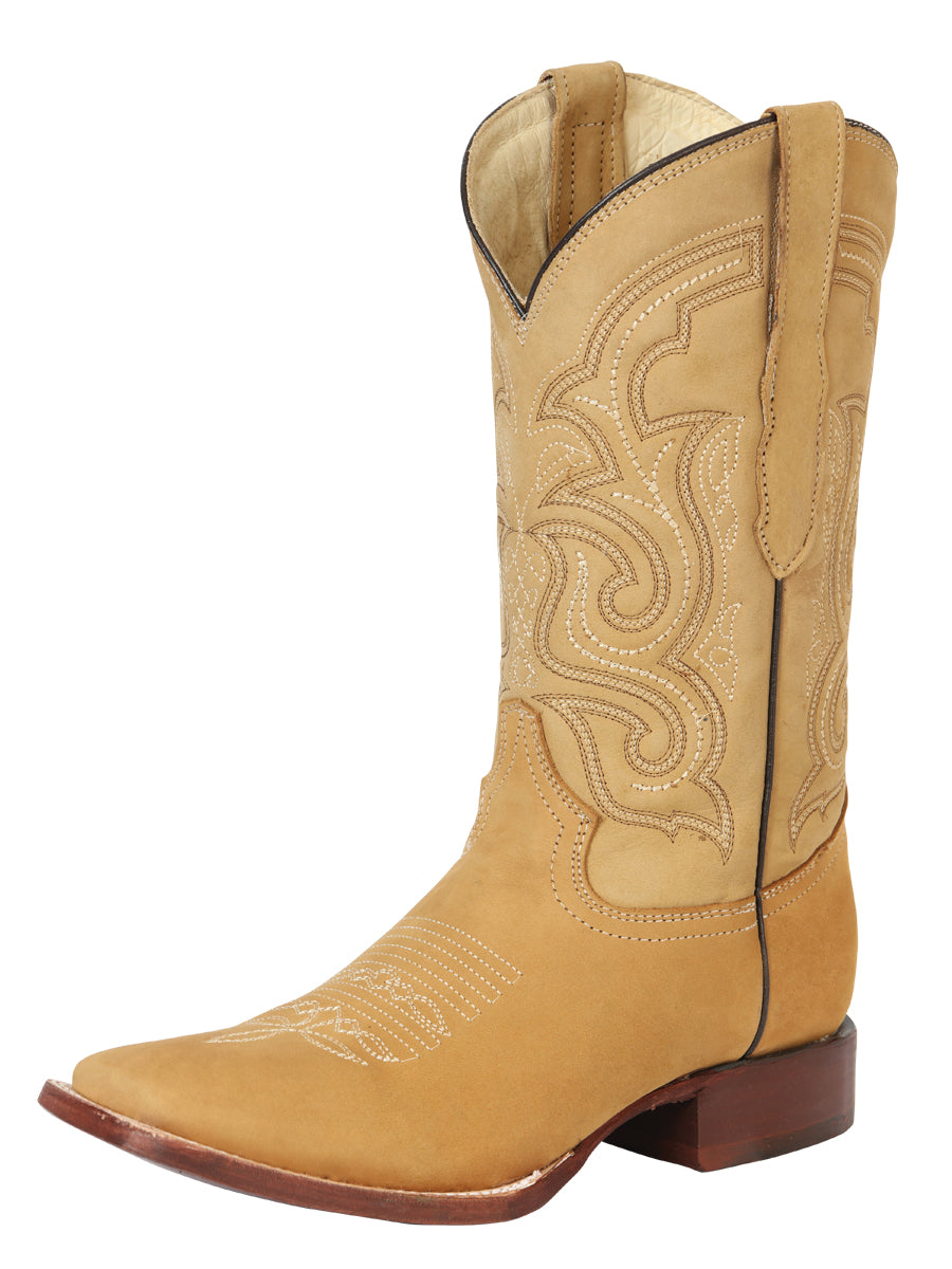 El General Men’s Nobuck Ankle Boots - Honey 45582