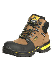 Procliff Men’s Work Shoes with Laces and Toe Cap - Nobuck Maple 45286