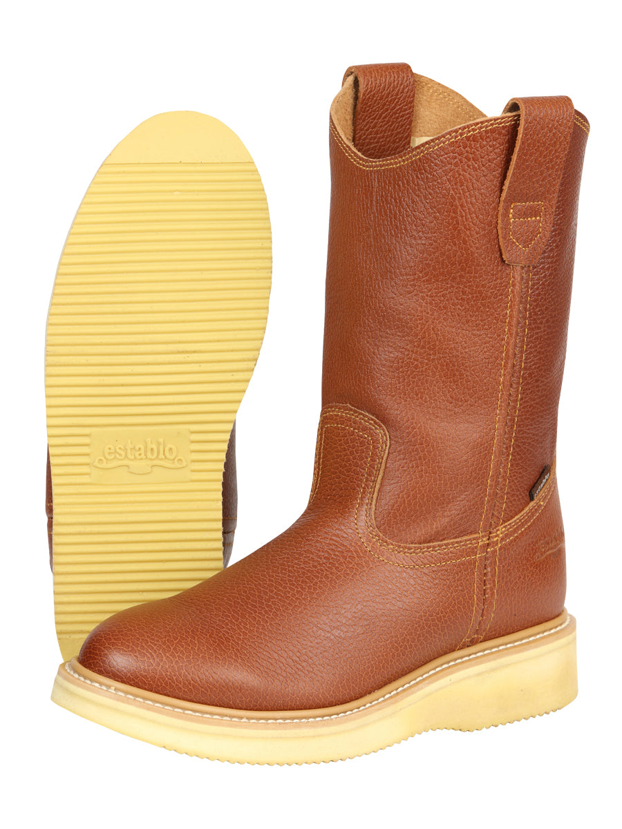 Establo Men’s Work Boot Grizzly - Honey Oak
 45598