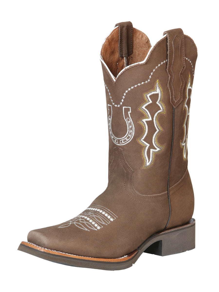 El General Womens Rodeo Boot  - Crazy Black 43664 main image 1