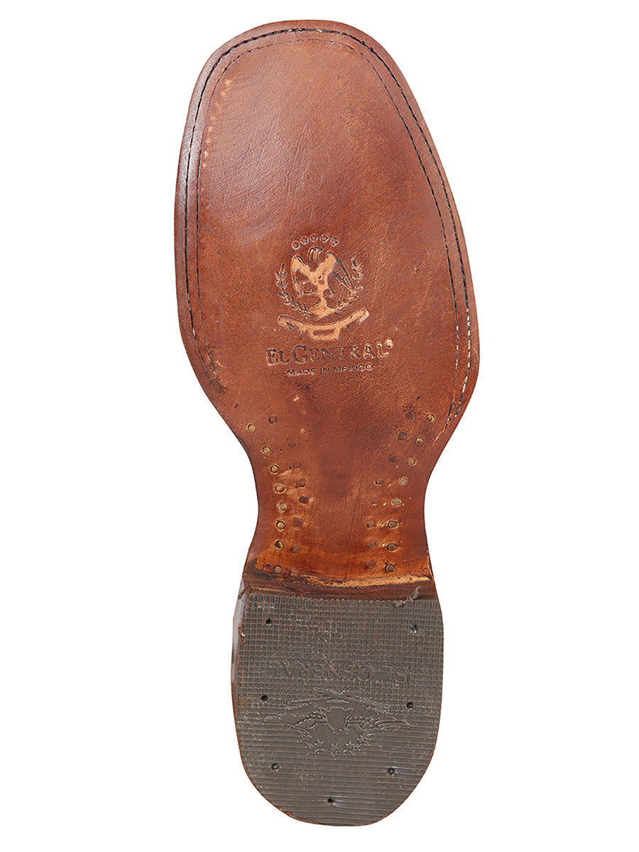 El General Square Toe Ankle Boot -  Vintage Gold 126193