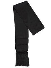 Mexican Shawl 85% Articela, 15% Polyester Black 600229