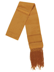 Mexican Shawl 85% Articela, 15% Polyester Gold 600386