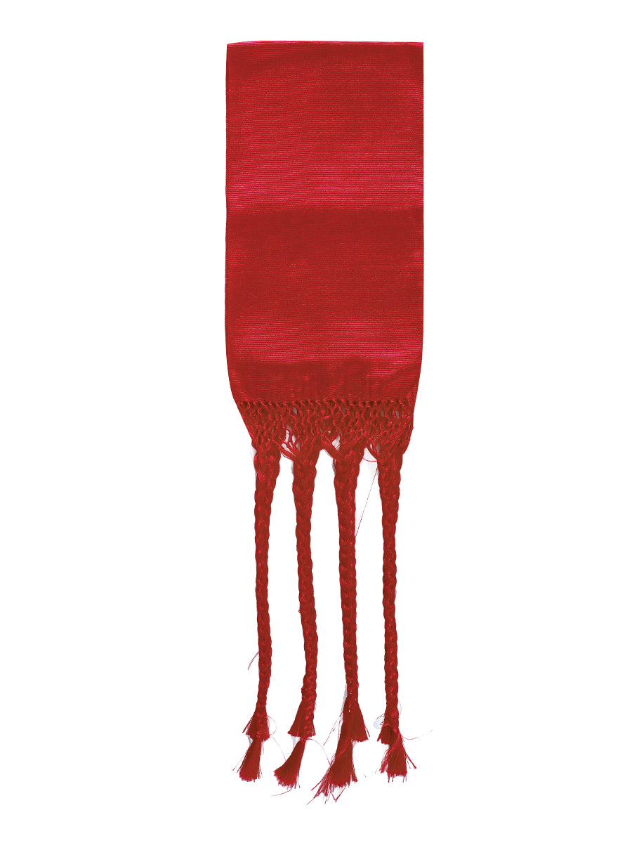 Mexican Charro Sash-Belt 50% Cotton, 50% Polyester Red 601357