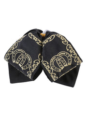 Kids 
Mexican Charro Bow Tie 100% Polyester Black/Gold 601763