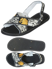 Mexican Artisanal Sandals 50% Leather, 50% Synthetic Black 603792