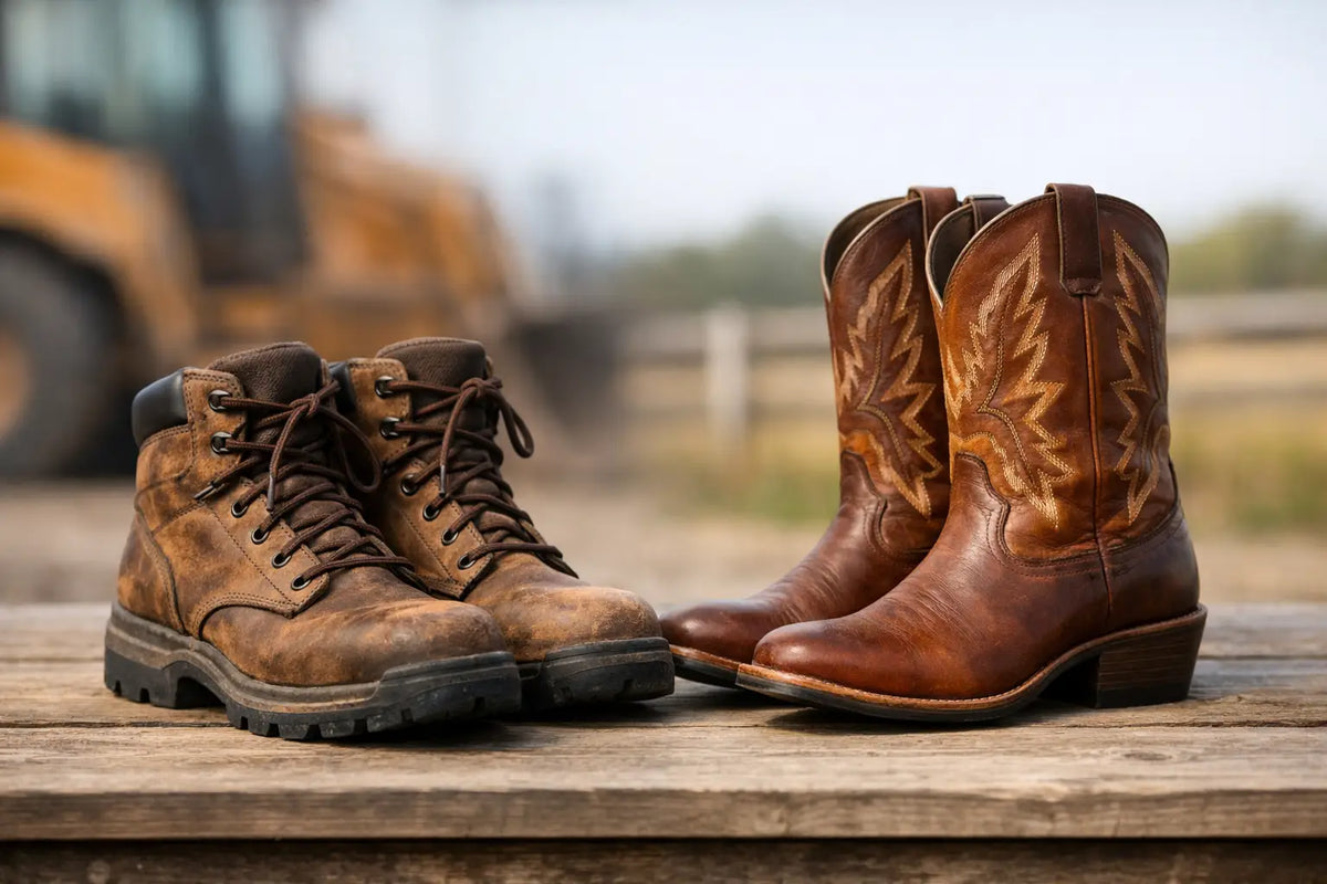 Work Boots Versus Cowboy Boots for Your Day