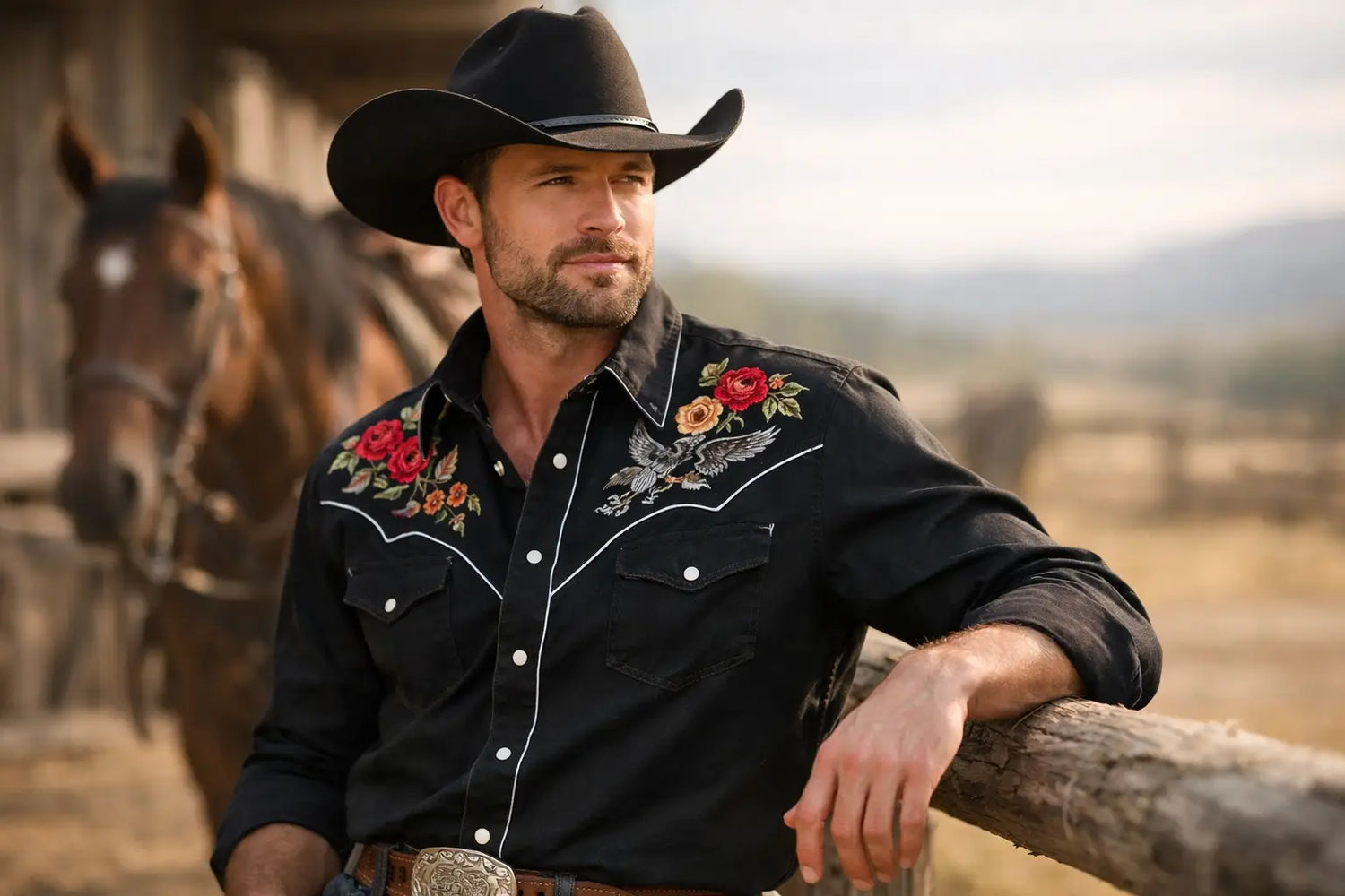 Embroidered Western Shirts Men Can Wear Proudly