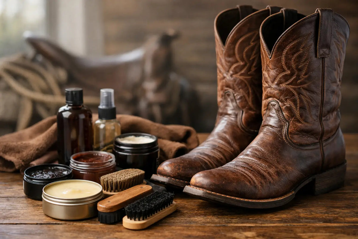 Best Boot Care Products for Leather Cowboy Boots
