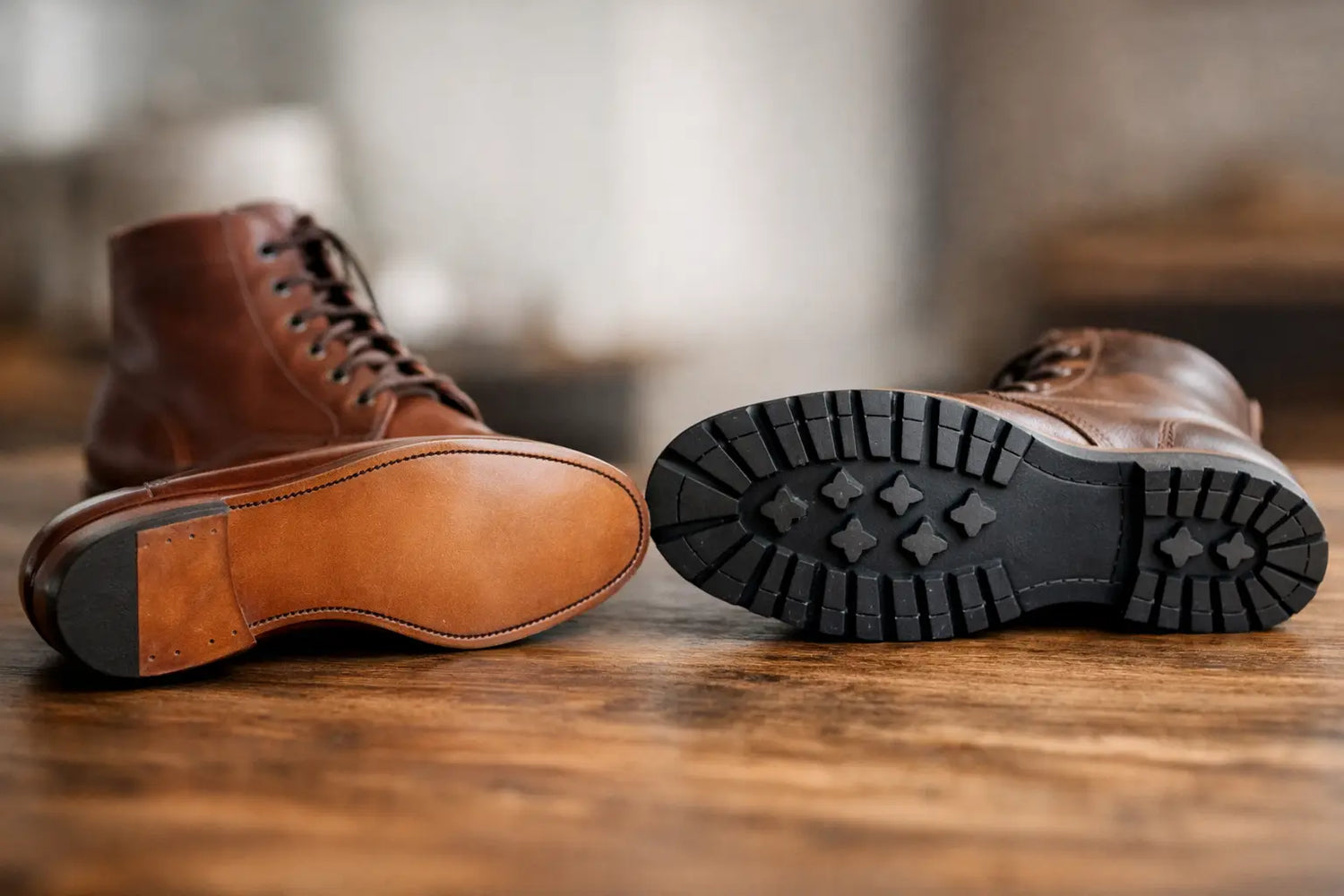 Leather Soles Versus Rubber Soles for Boots