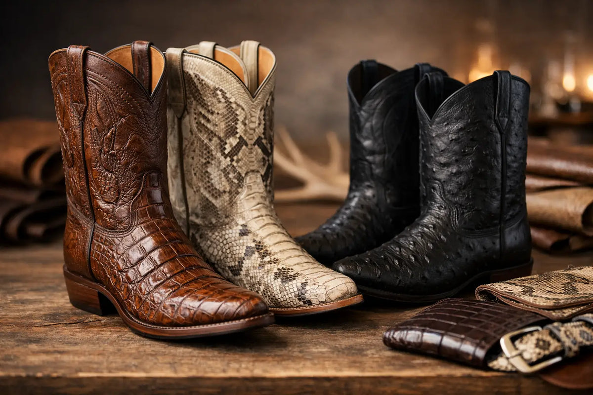 Exotic Boot Price Guide for Real Leather Buyers