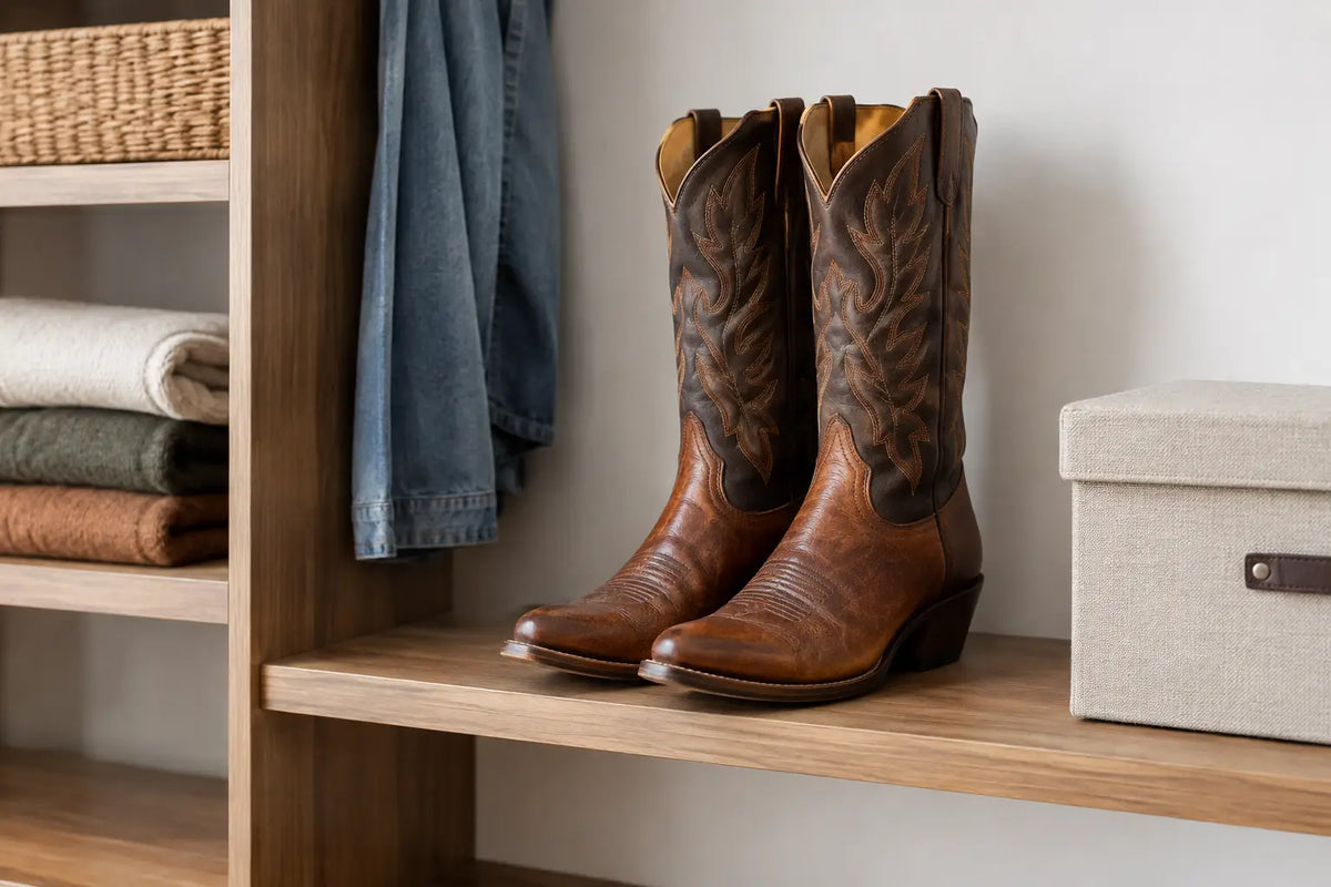 How to Store Cowboy Boots Without Losing Shape