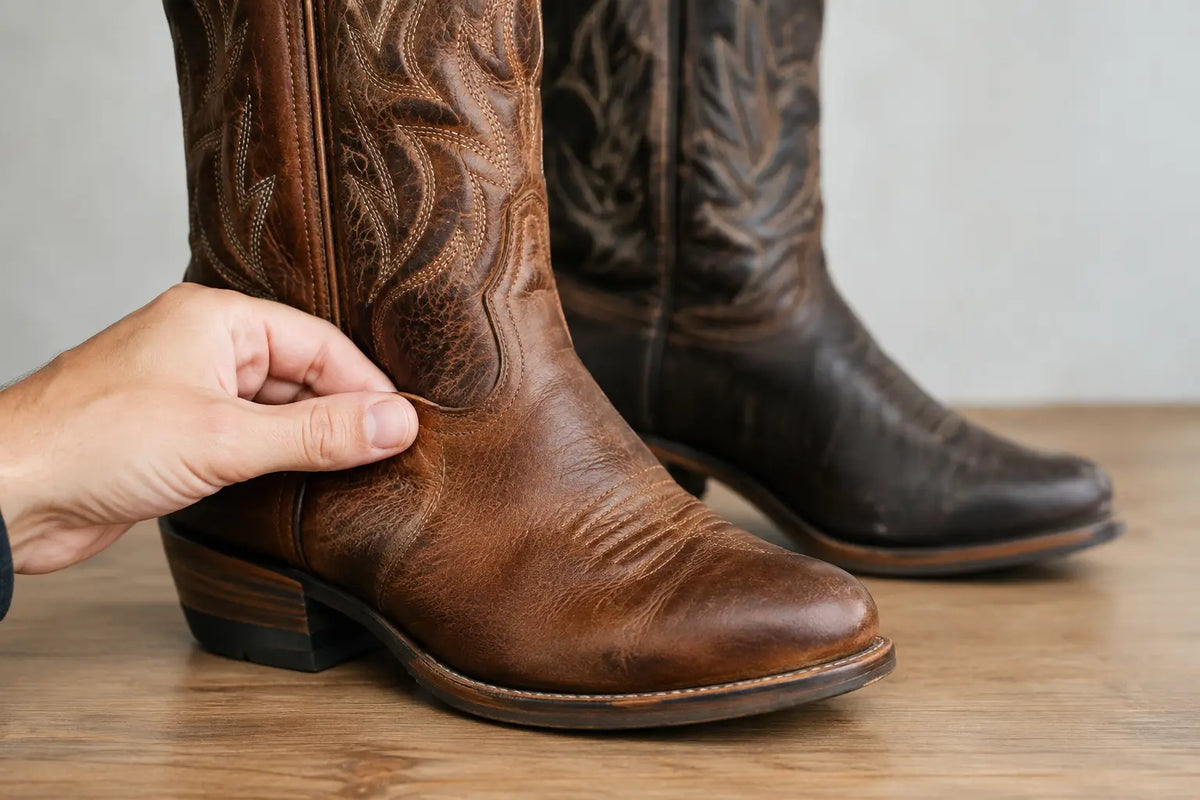 How to Identify Genuine Leather in Western Boots