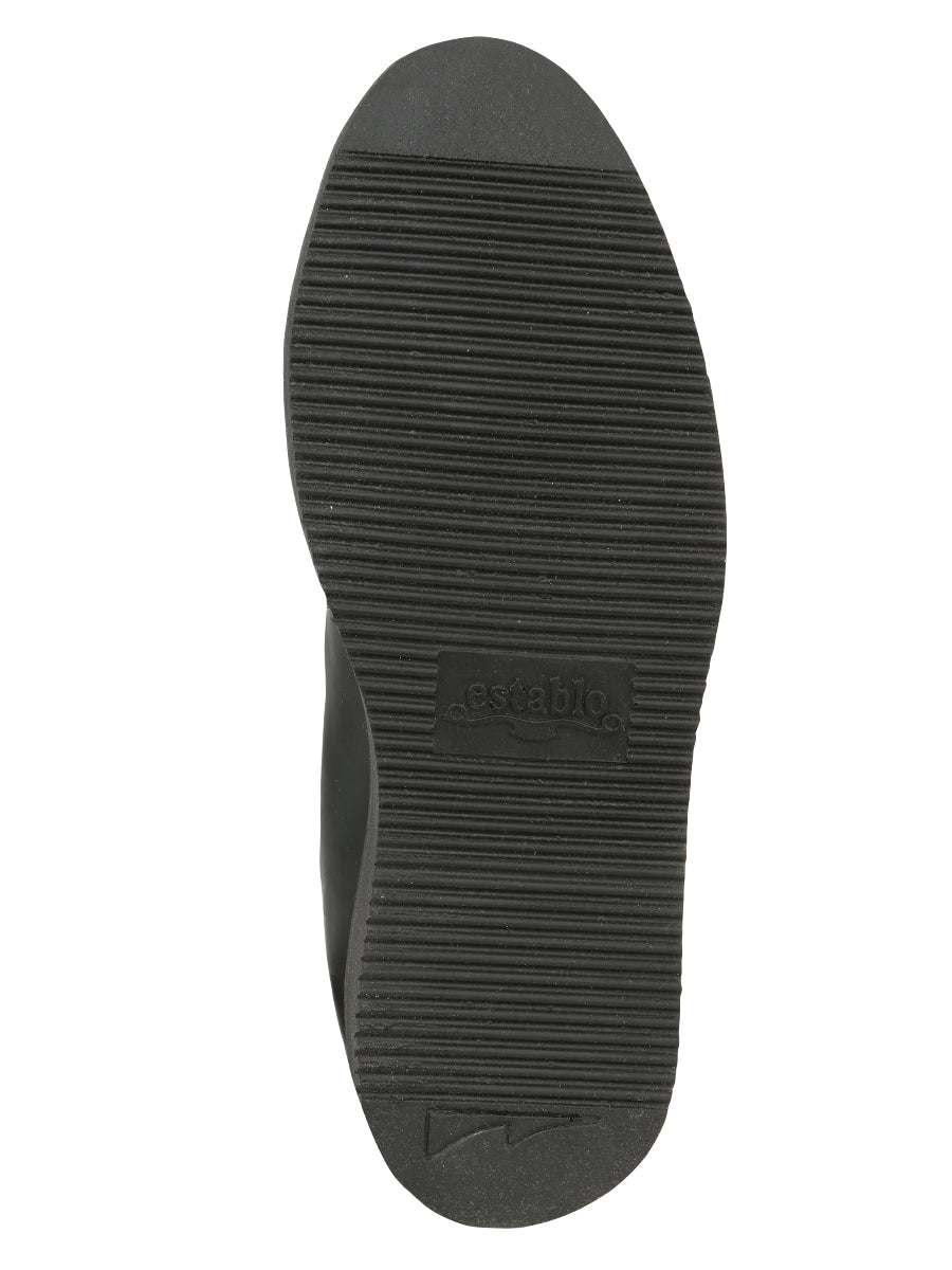 Establo Men’s Work Ankle Boot - Grasso Leather

 - Black 320