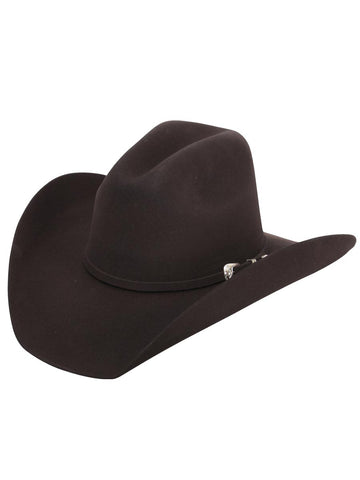 El General 50X Premium Wool Cowboy Hat Made in Mexico – Style "Rosendo" Brown ID#35008