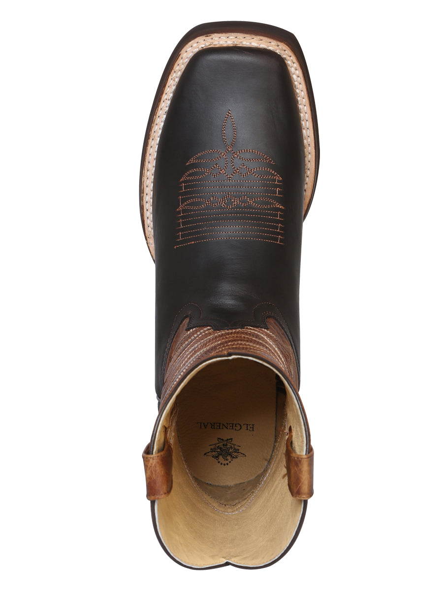 El General Rodeo Boot - Crazy Dark Brown 43000