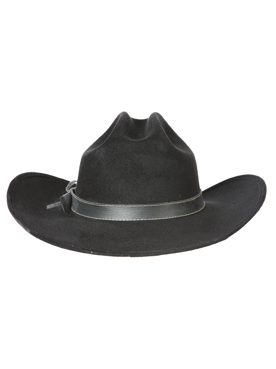 El General Suede Western Kids Hat Black 44243