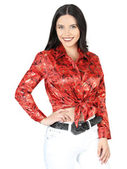 El General Red Casual Long-Sleeve Shirt 44597