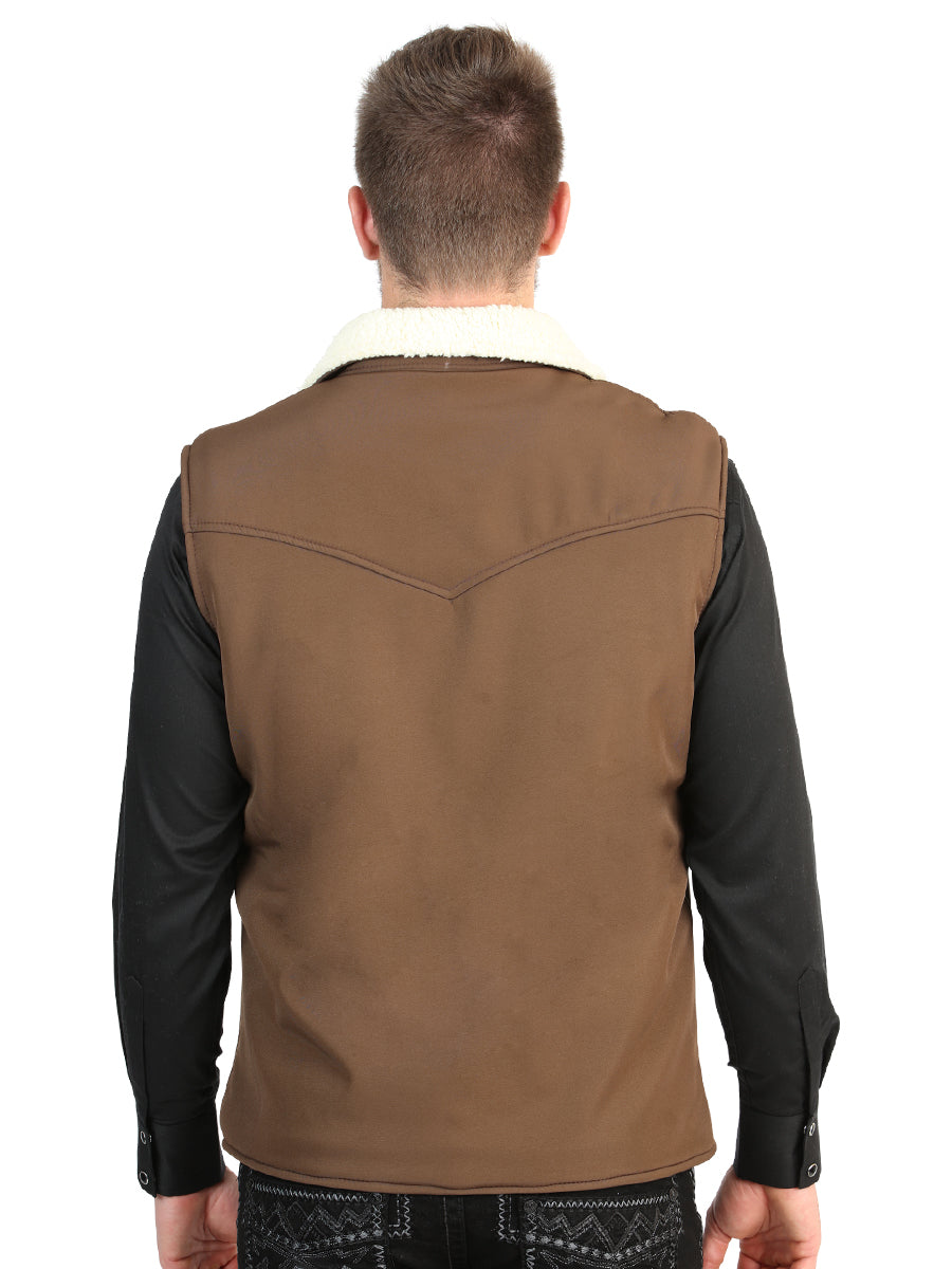 El General Men’s Vest - Brown 45645