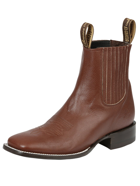 El Canelo Men's Leather Boot - Sheedron 45753 – El General Western