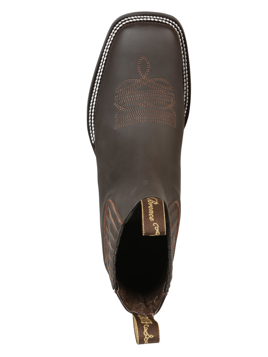 El Canelo Men’s Matte Brown Boots 45756