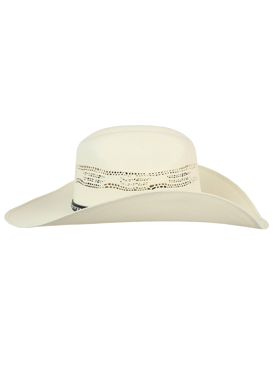 Men's El General 20X Palm Straw Western Hat - Bangora Toro 45763