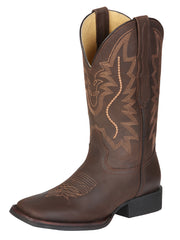 El General Women’s Rodeo Boots - Brown 45802