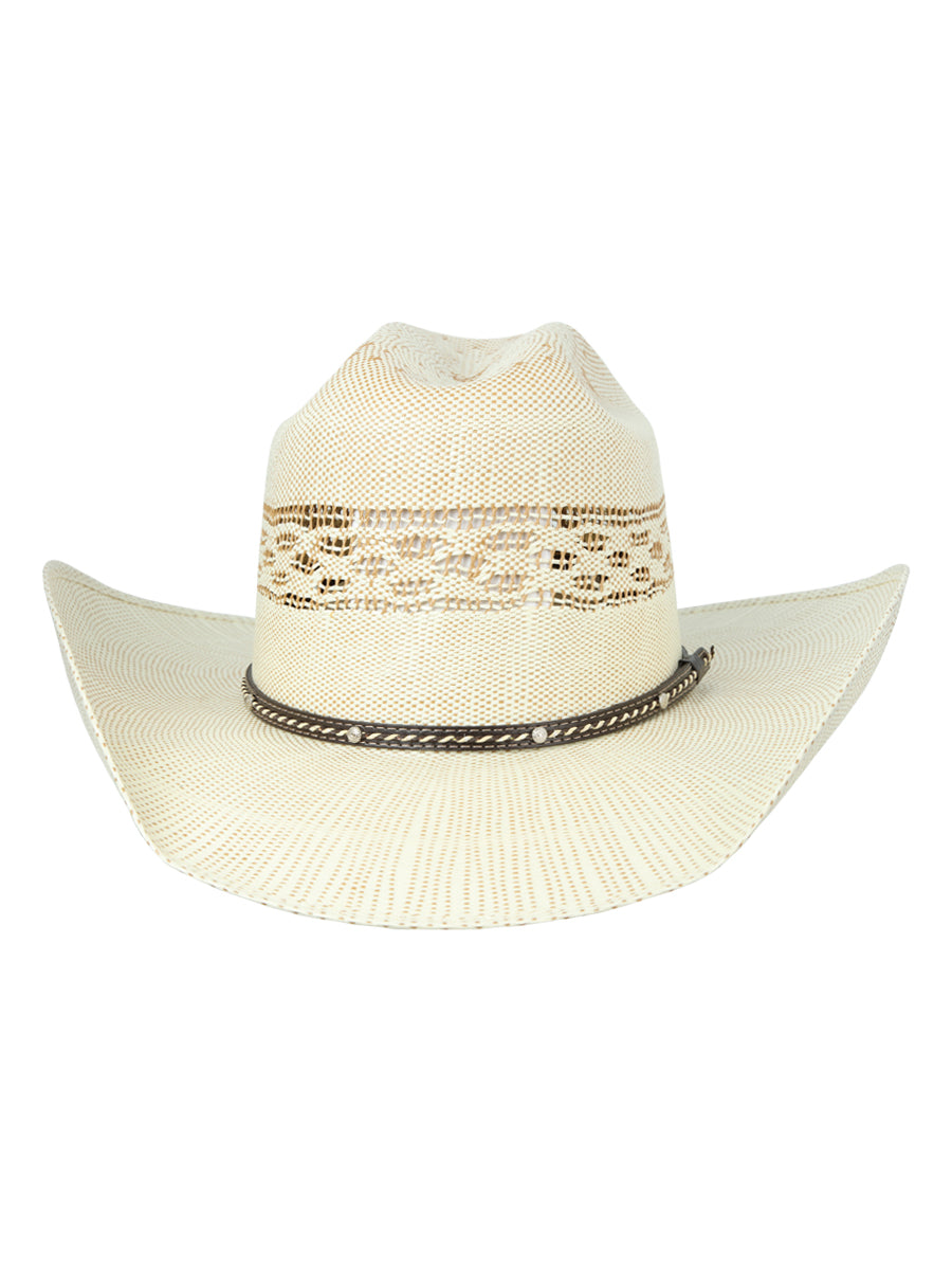 Men’s El General 20X Bangora Western Hat Ringers Crown - Ivory/Brown 45880