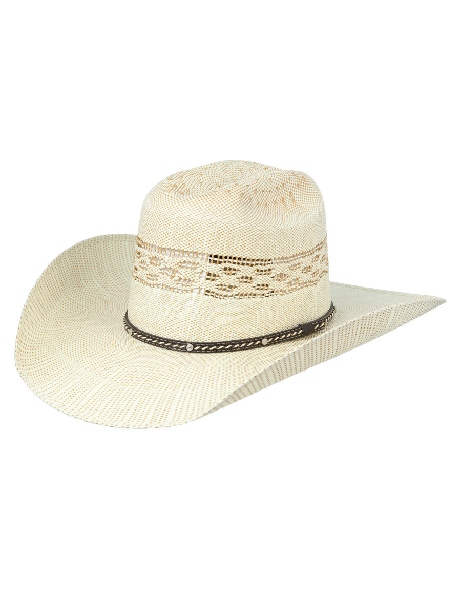 Men’s El General 20X Bangora Western Hat Ringers Crown - Ivory/Brown 45880