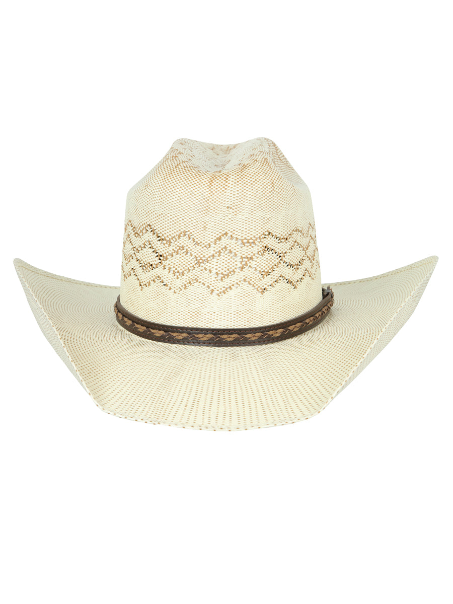 Men’s El General 20X Bangora Western Hat Ringers Crown - Ivory/Tan 45883