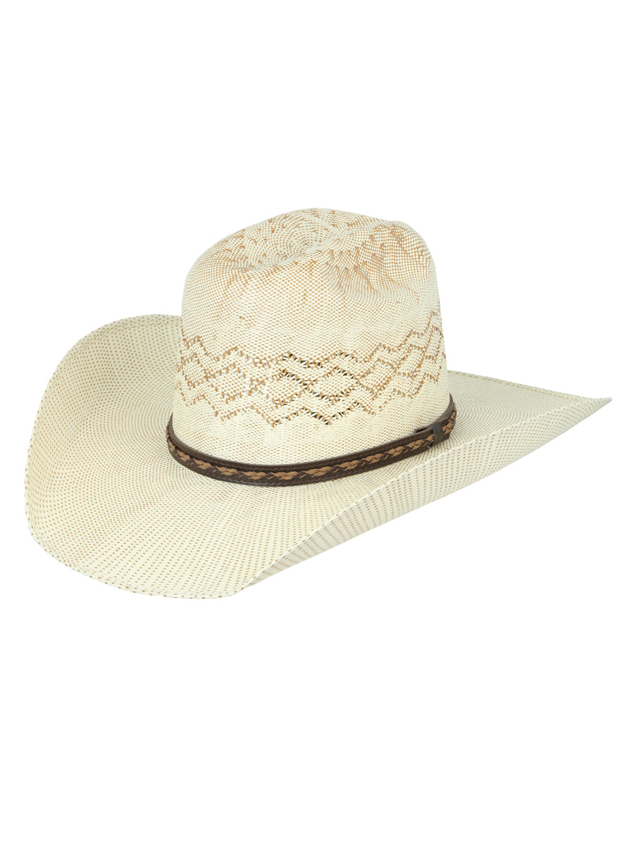 Men’s El General 20X Bangora Western Hat Ringers Crown - Ivory/Tan 45883