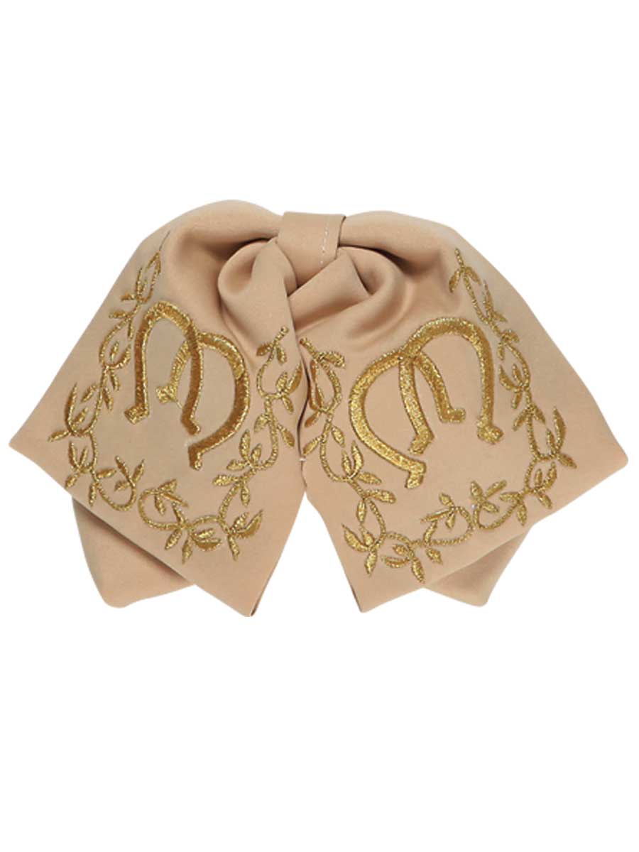 Kids 
Mexican Charro Bow Tie 100% Polyester Kakhi/Gold 600144