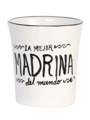 Artisanal Decorative Coffee Mug God-Mother Talavera Beige 601886