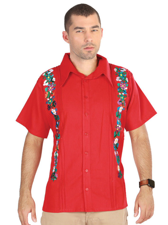 Mexican Artisanal Guayabera100% Cotton Black 601821