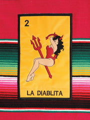 Artisanal Mexican Zarape Apron 100% Acrylan Multicolor 603577